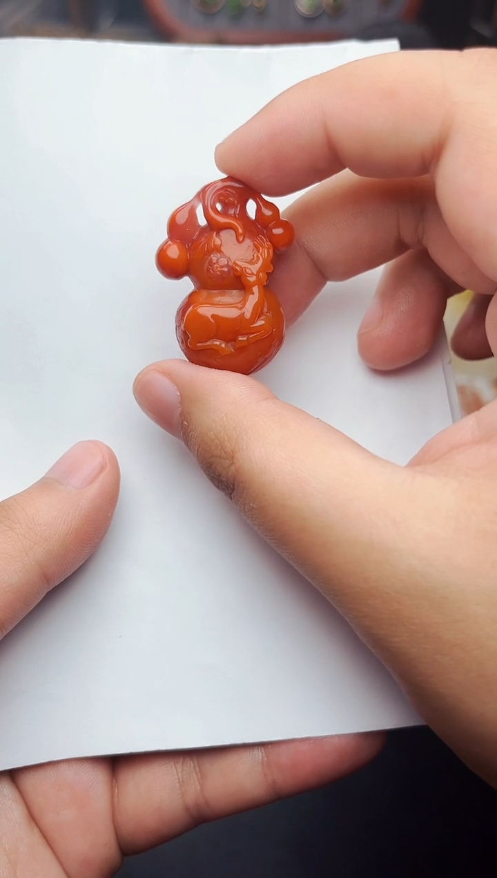 【闪购商品】南红玛瑙颈饰未镶嵌葫芦01