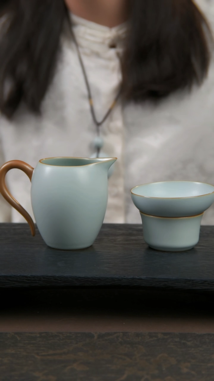 【闪购商品】杯聆听茶海1只+悠然茶漏一只