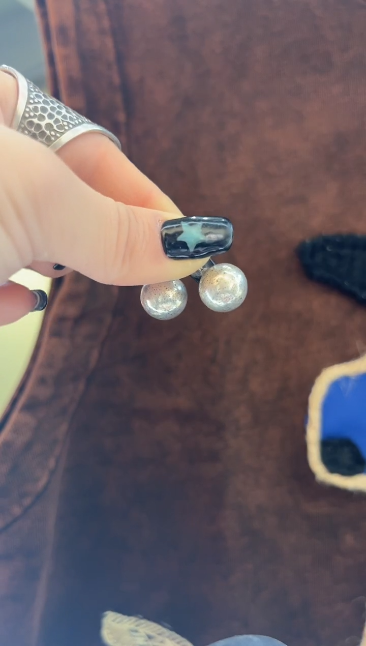 无925银野**六耳饰