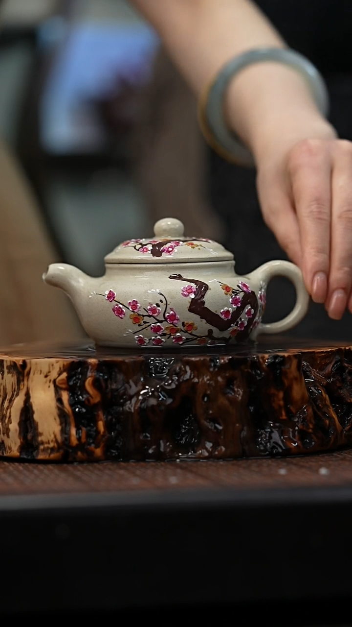 茶壶紫砂宜兴岁颐传砂原矿全手1
