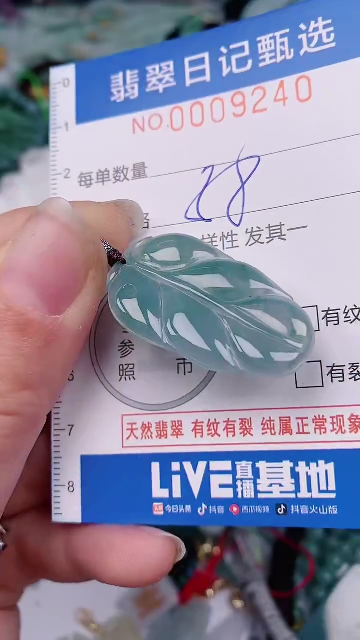 【闪购商品】翡翠颈饰未镶嵌00009240