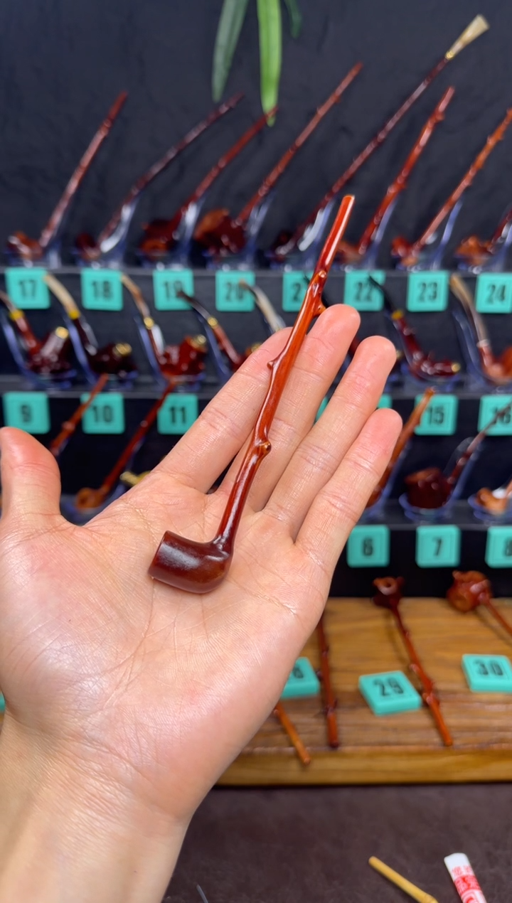 一物一图檬子木手工香烟嘴