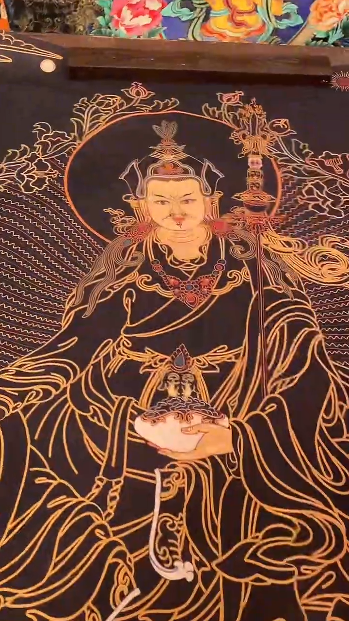 装裱画精美唐卡tk16072