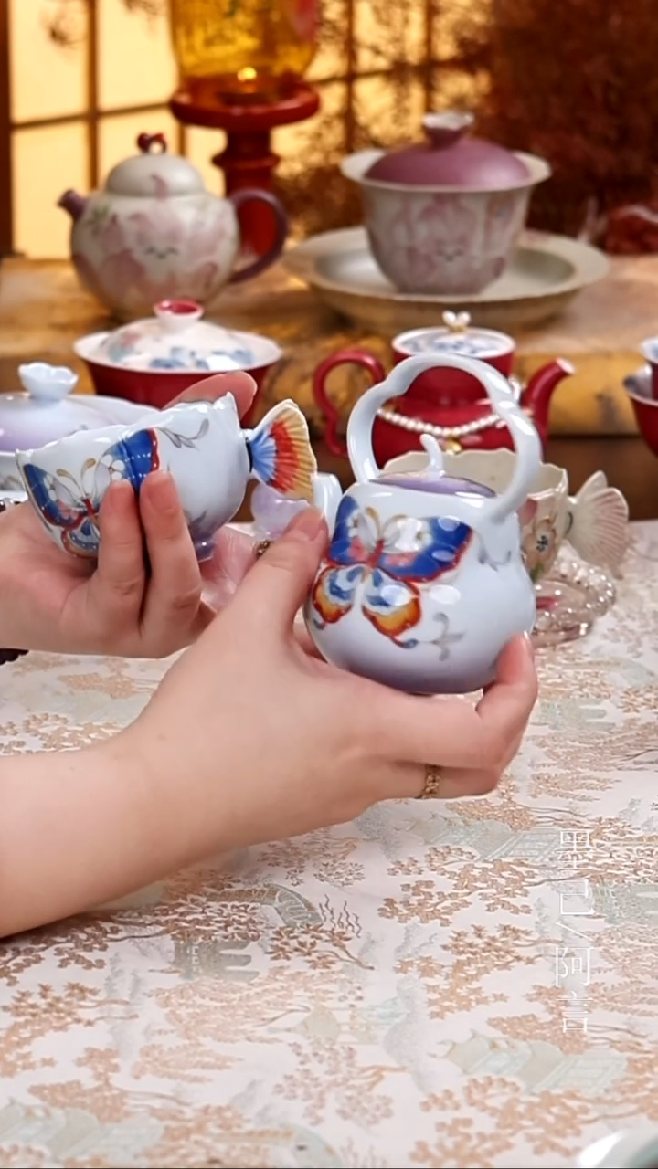 孤品微瑕一壶一杯