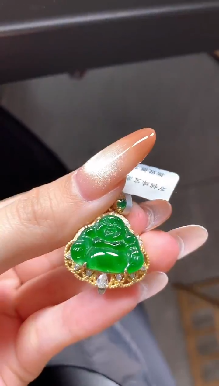 银S925镶嵌戒指翡翠15151