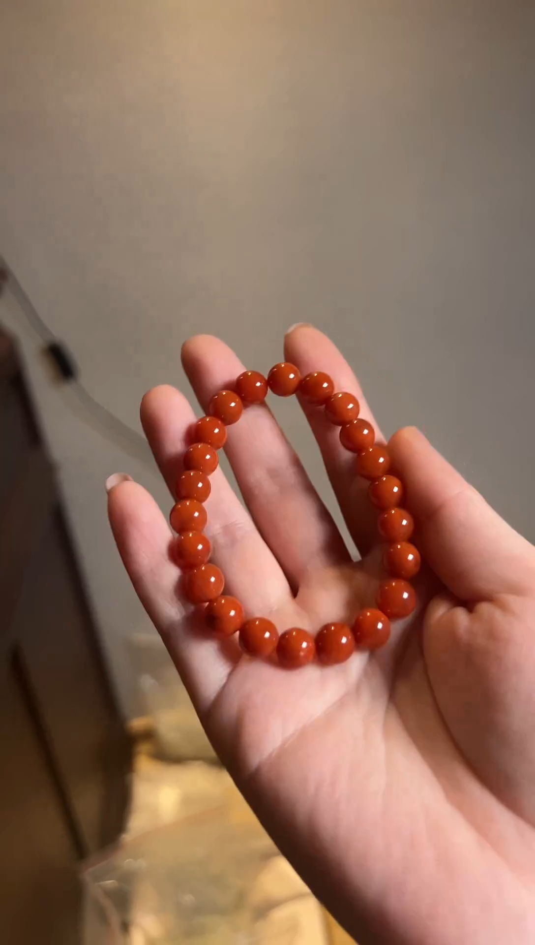 【闪购商品】南红玛瑙手串未镶嵌南红单圈手串