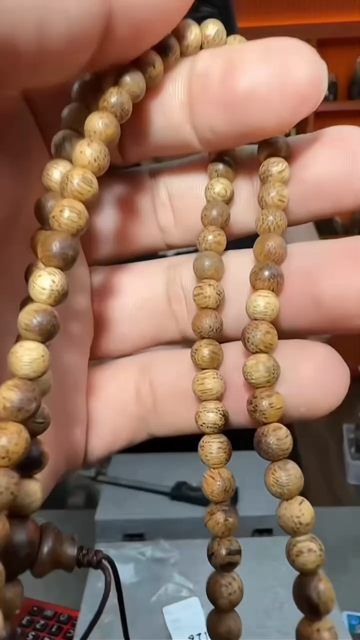 沉香手串116号长串菩萨棋0.6多样性发一