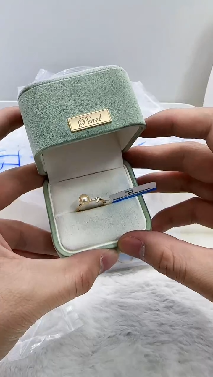 【闪购商品】海水珍珠DA银S925镶嵌c952 戒指7