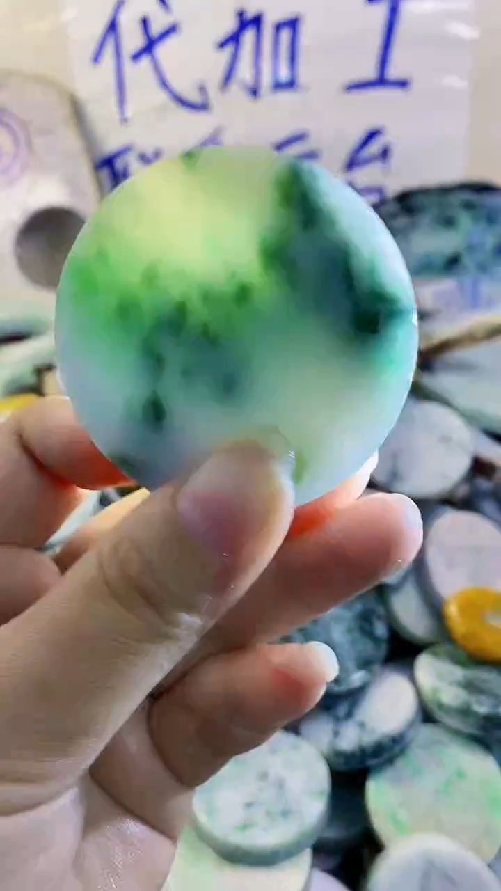 裸石翡翠纯天然A货翡翠9