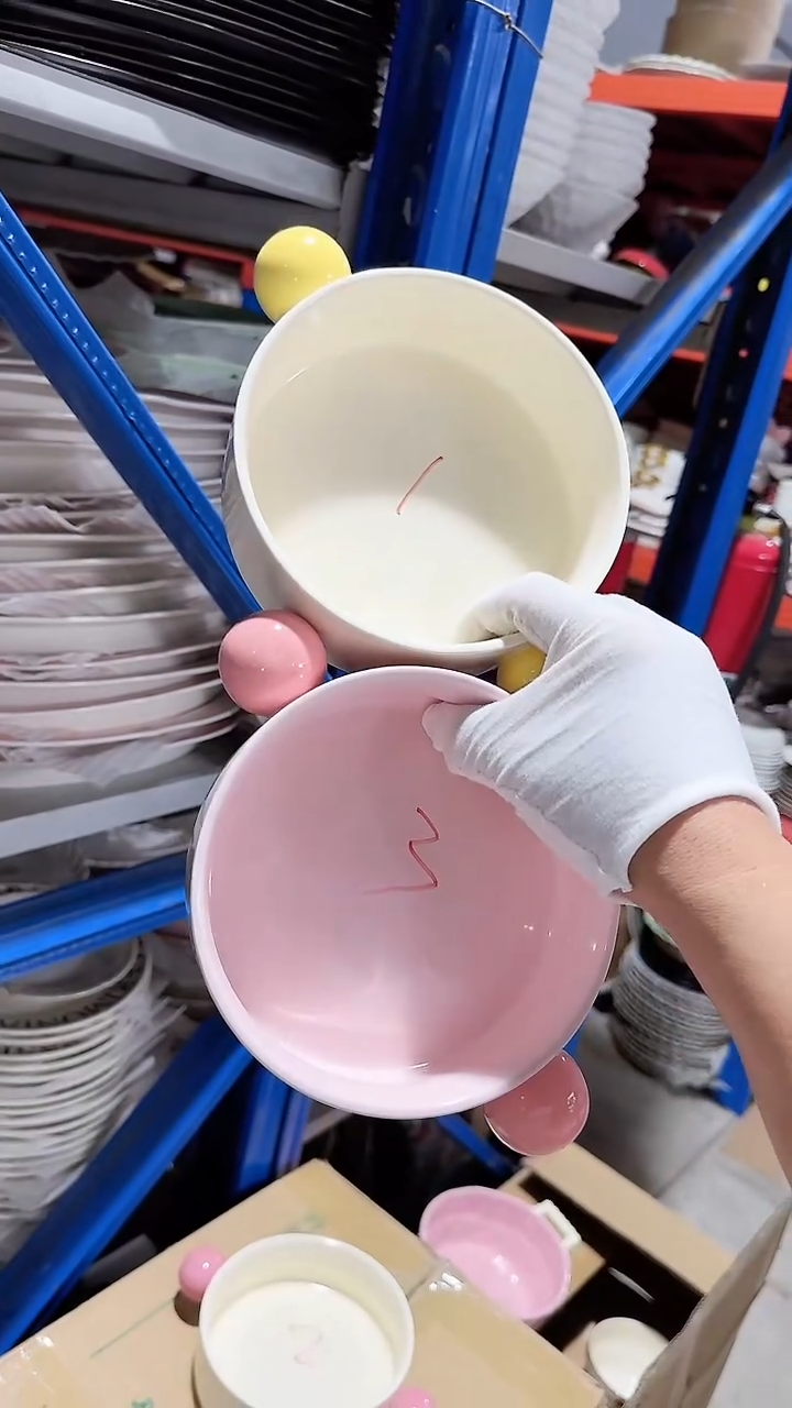 碗2个球球碗 微瑕凑满20元包邮