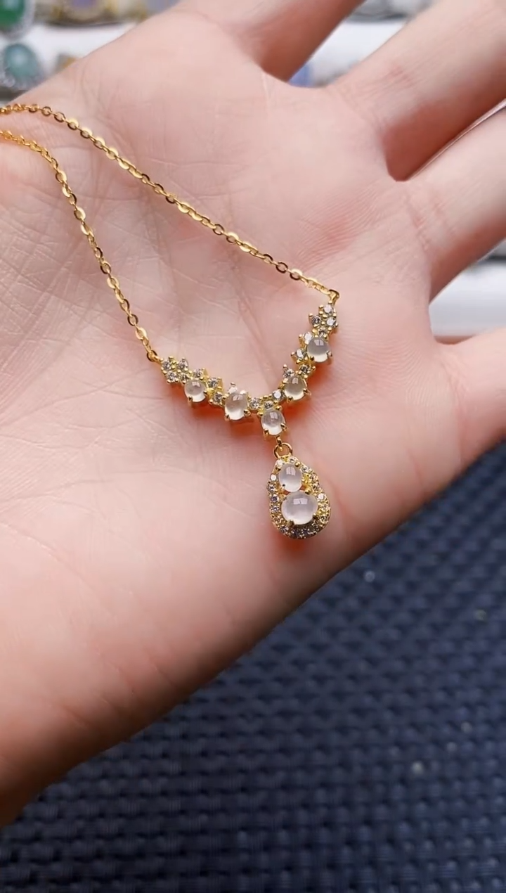 银S925镶嵌戒指翡翠2446