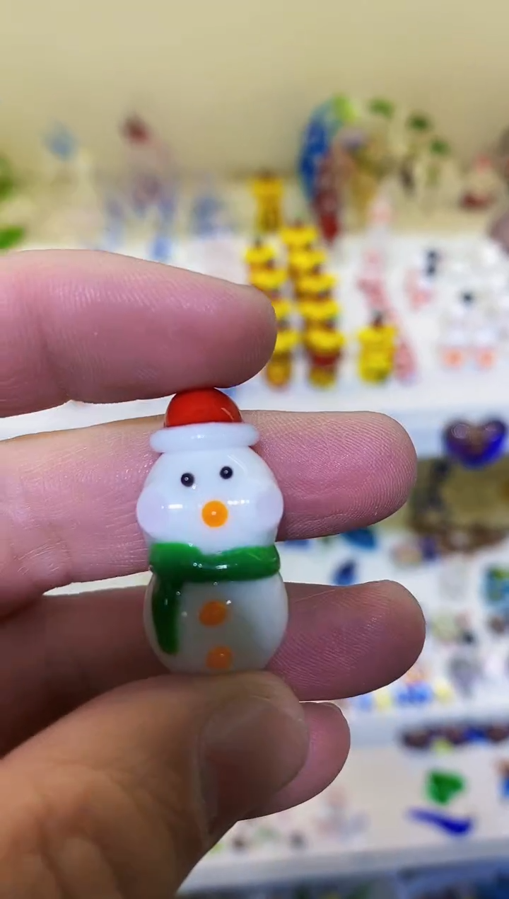【闪购商品】琉璃手工艺品雪人
