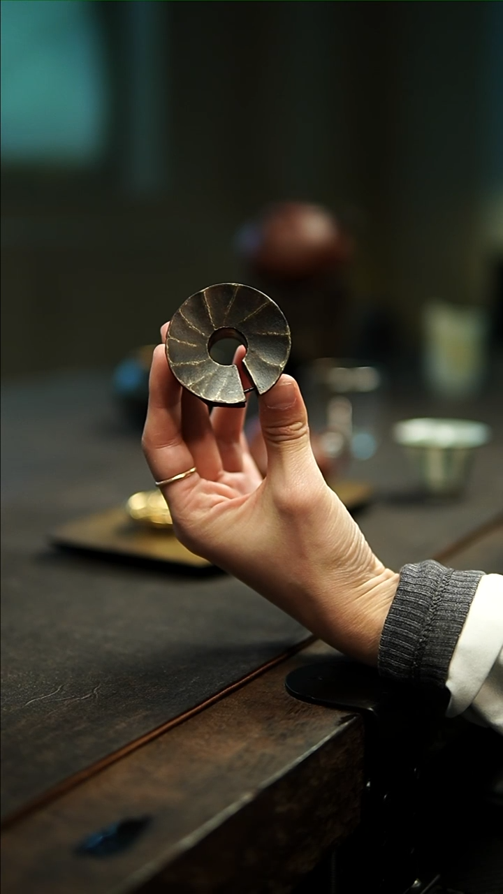 【闪购商品】赤具木胎大漆盖置