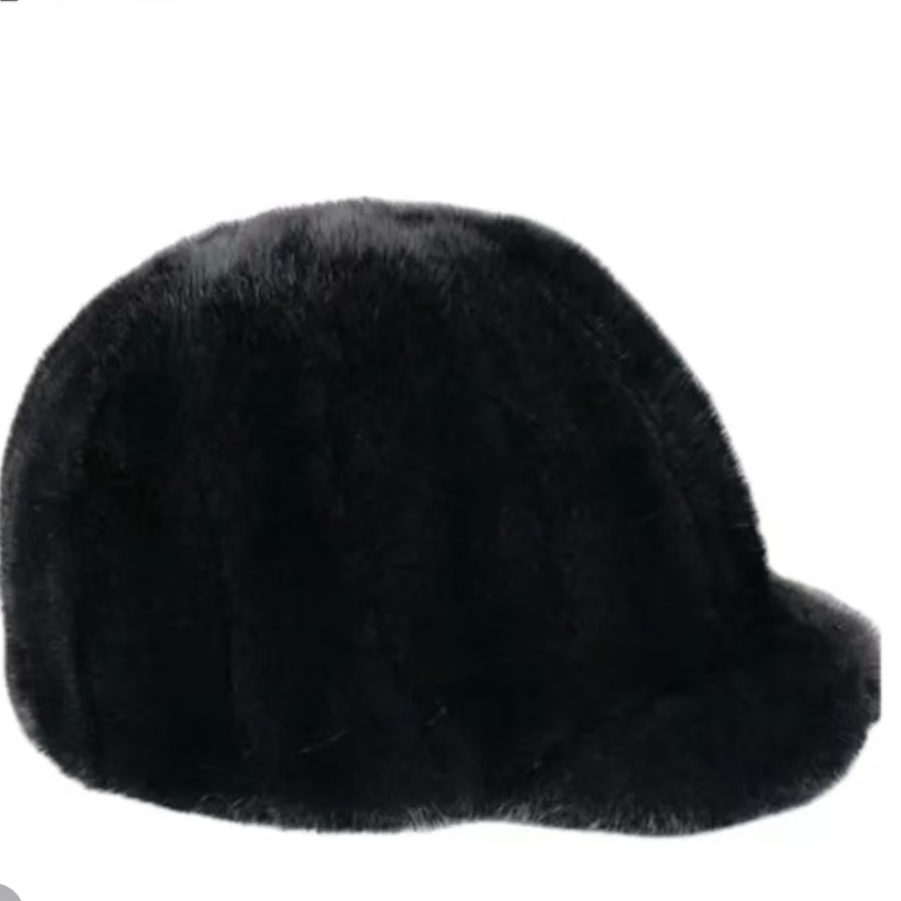 水貂貂尾骑士帽冬季保暖冬天防寒百搭户外