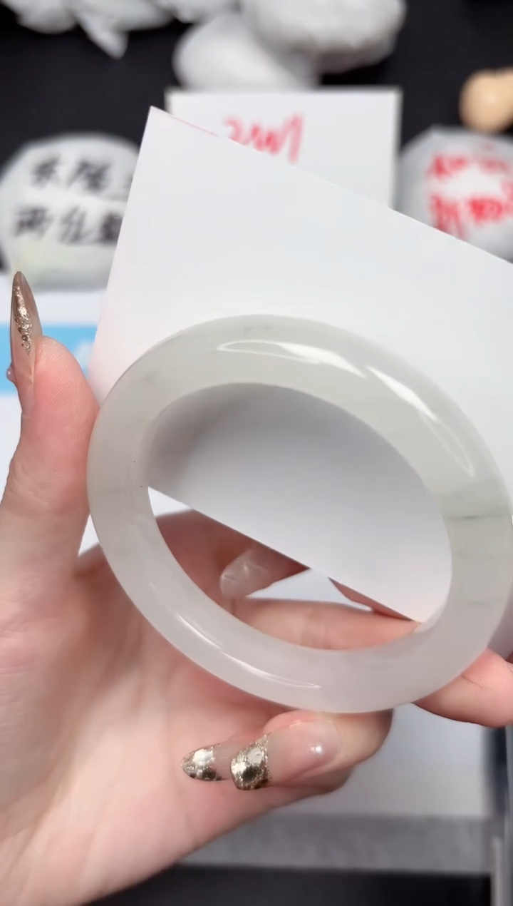 【闪购商品】石英质玉手镯未镶嵌344-53.9