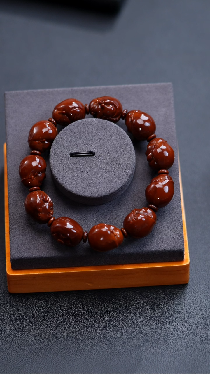 手串橄榄核冰****水橄榄核