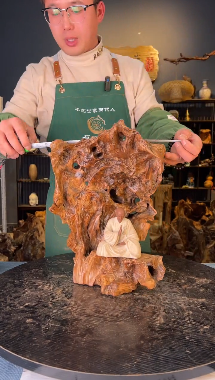 【闪购商品】木卢师傅根艺作品(不包含人物摆件）