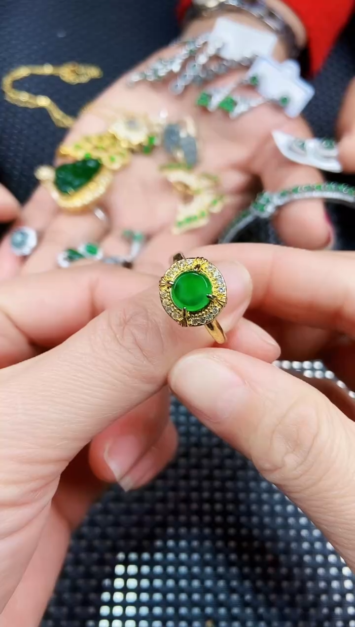 【闪购商品】翡翠戒指未镶嵌111111111