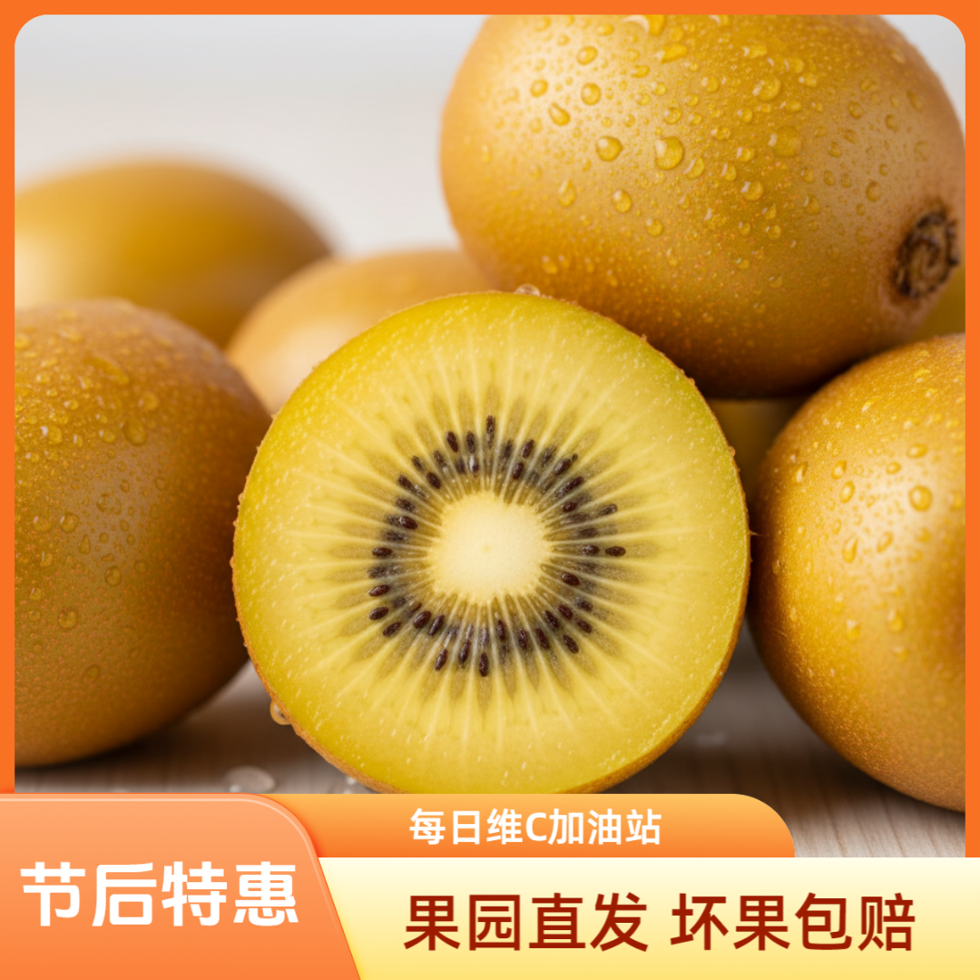 【双11特价】菲乐奇果黄心奇异果应季水果自然成熟正宗黄心超大水果