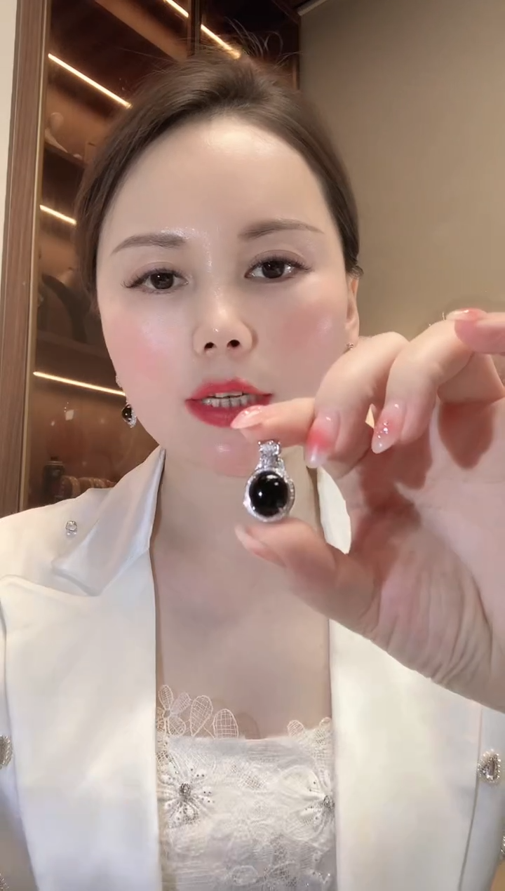 【闪购商品】翡翠套链18K金镶嵌A12 1翡翠