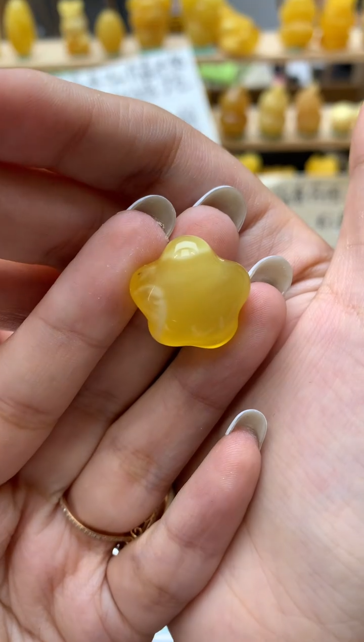 琥珀未镶嵌珠宝奇石022琥珀蜜蜡瑕疵