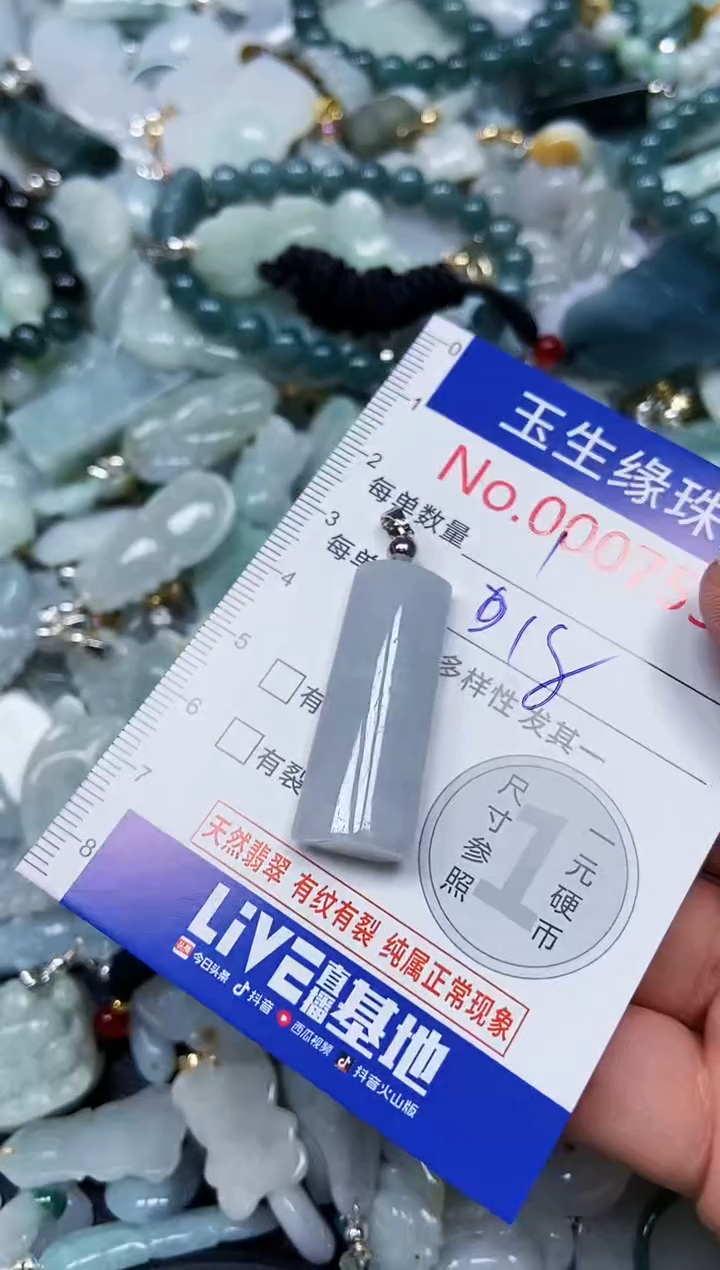 【闪购商品】翡翠颈饰未镶嵌闪购00007552