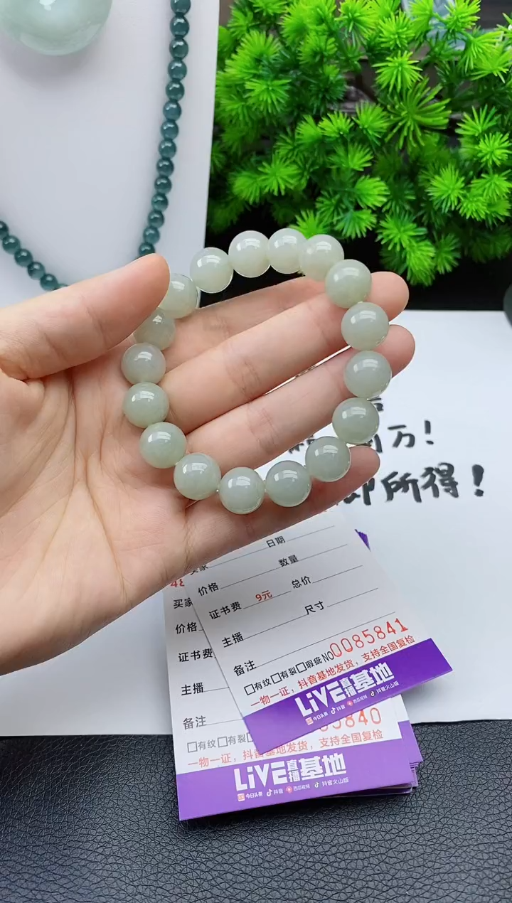 翡翠未镶嵌颈饰 