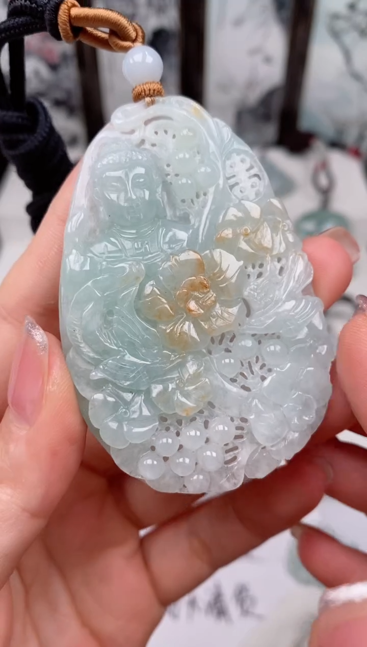 【闪购商品】翡翠颈饰未镶嵌吊坠