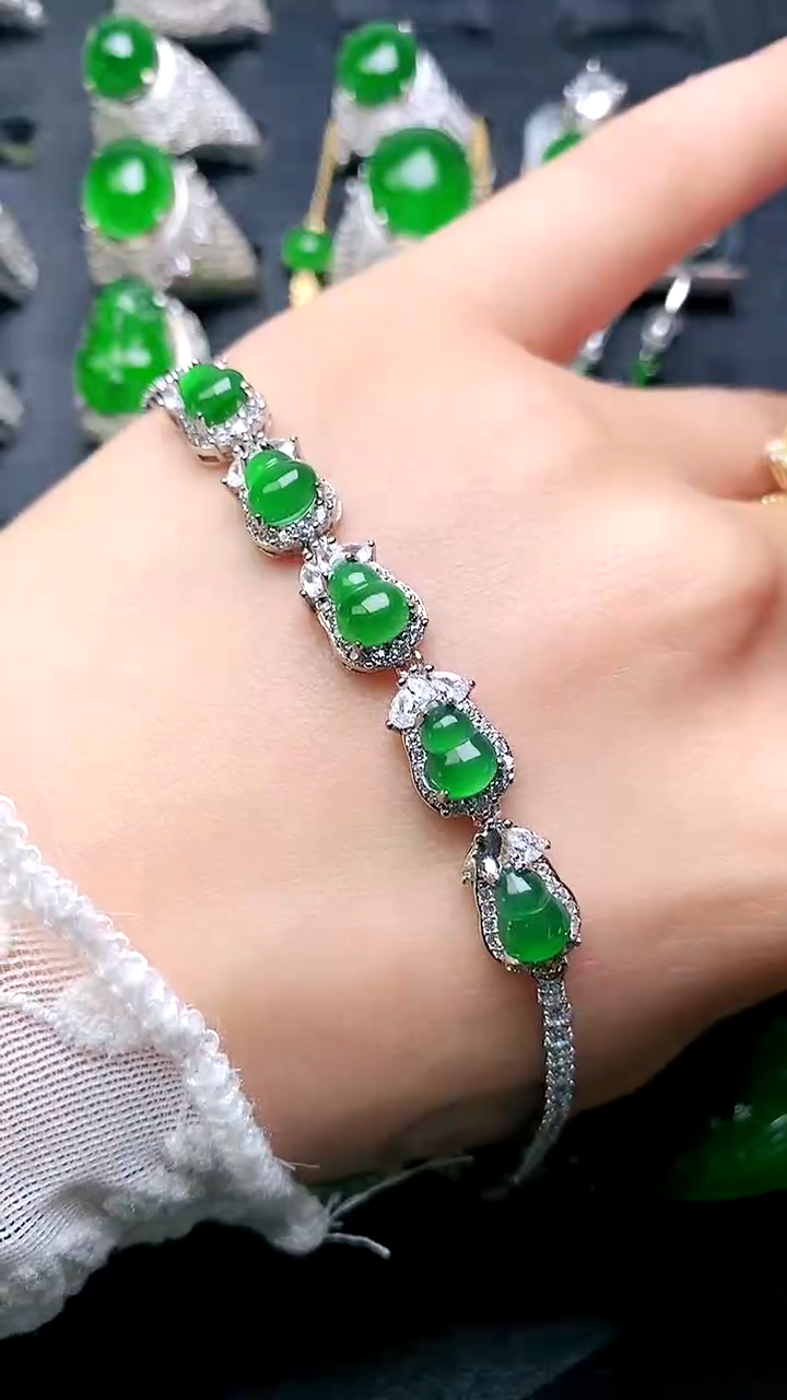 【闪购商品】翡翠手链未镶嵌手链