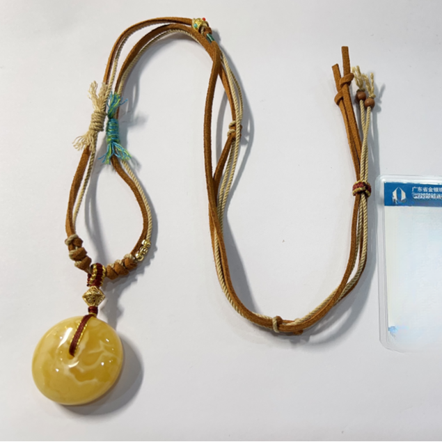 POTALA PALACE/布达拉宫蜜蜡平安扣吊坠