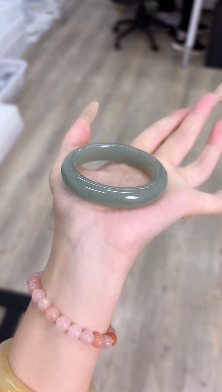 未镶嵌手镯石英质玉23-53D