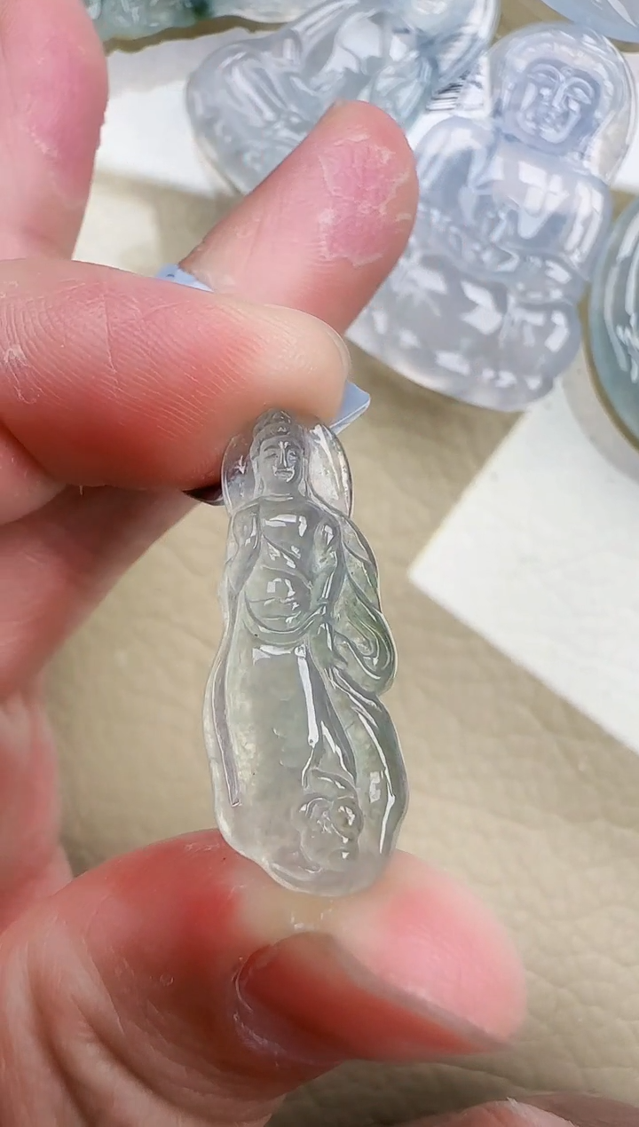 翡翠未镶嵌颈饰缅甸翡翠a货