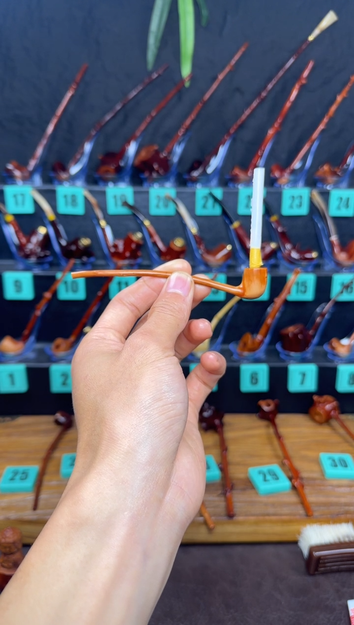 一物一图檬子木手工香烟嘴