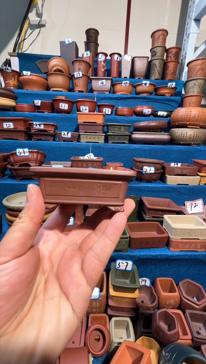 【闪购商品】紫砂紫砂花盆8*6*3