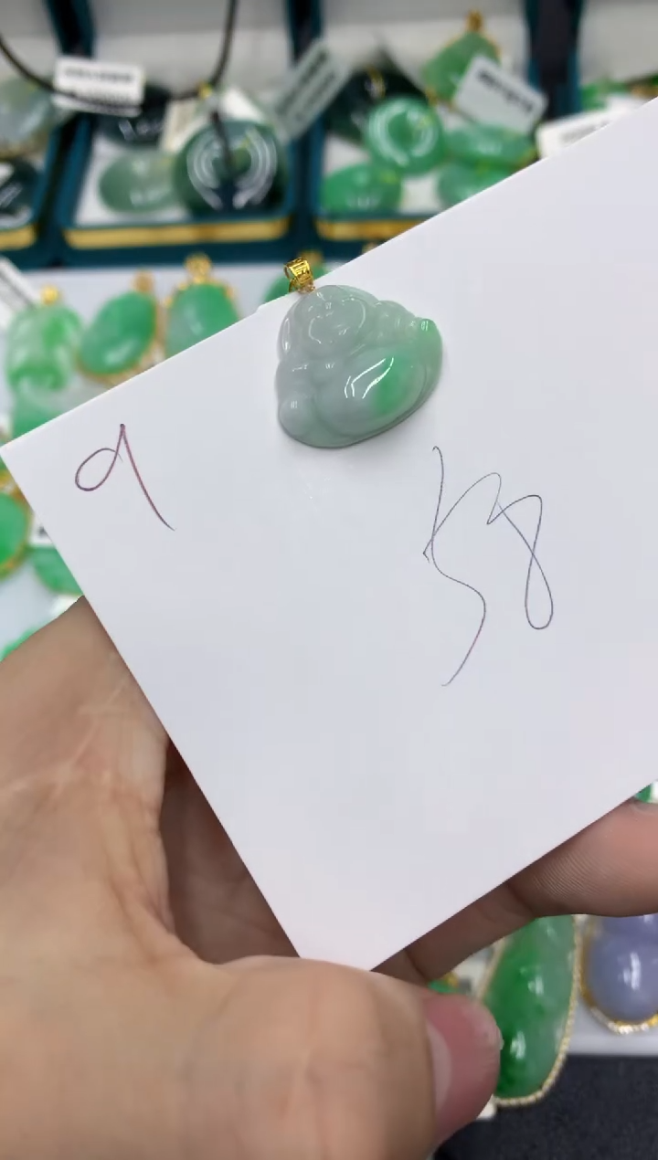 【闪购商品】翡翠颈饰18K金镶嵌号链接11111111111