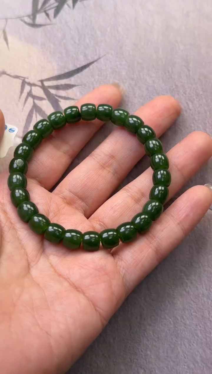 【闪购商品】和田玉（碧玉）手串未镶嵌手串