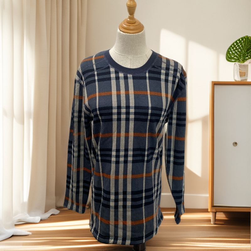 B301  时尚休闲圆领家居服上衣