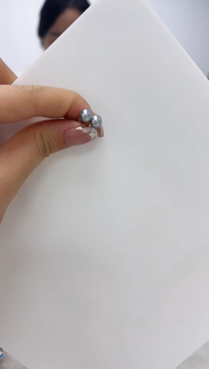 【闪购商品】海水珍珠DA银S925镶嵌耳钉 6 C1480