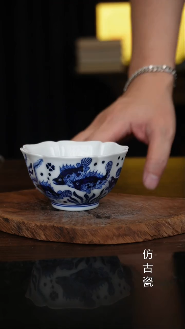 杯景德镇手工手绘陶瓷