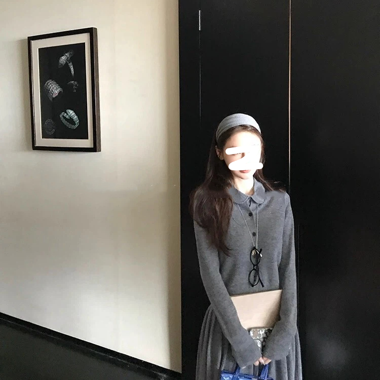 【miu系】香香软软富家女千金感温柔老钱风时尚洋气毛衣开衫套装女