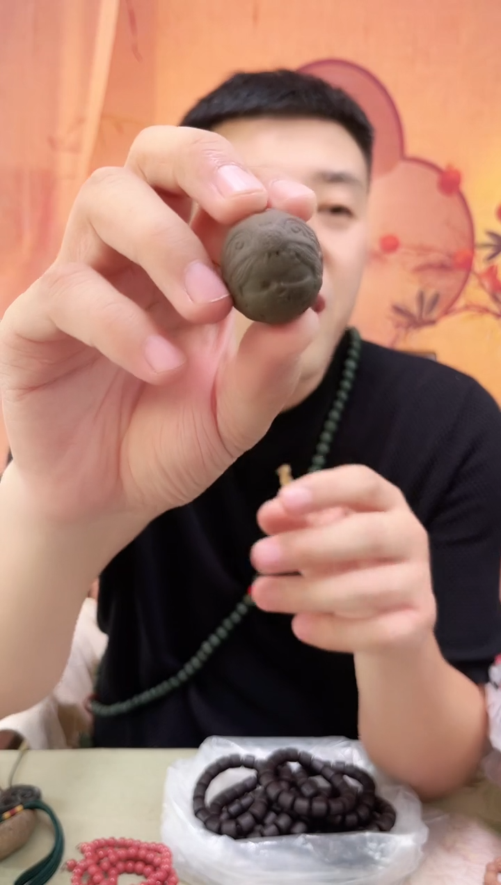 泥塑【玉兰香方】扎基单珠