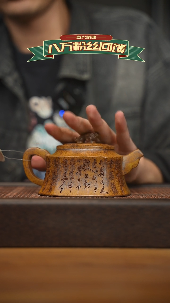 茶壶紫砂宜兴原矿 紫砂手工紫砂壶容量300cc