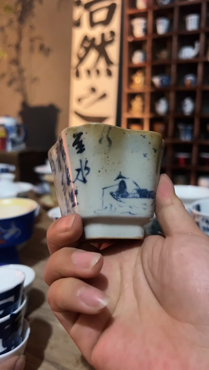 【闪购商品】观云听雨原创手绘茶具