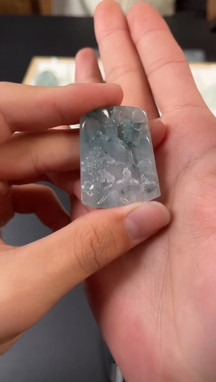 【闪购商品】翡翠颈饰未镶嵌翡翠吊坠YP-003