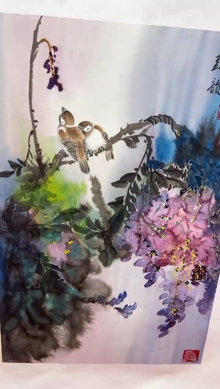 【闪购商品】国画道一老师亲笔绘画作品B14