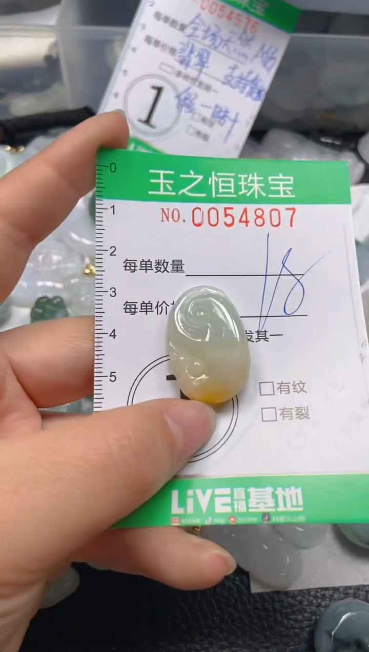 【闪购商品】翡翠未镶嵌颈饰闪购0054807