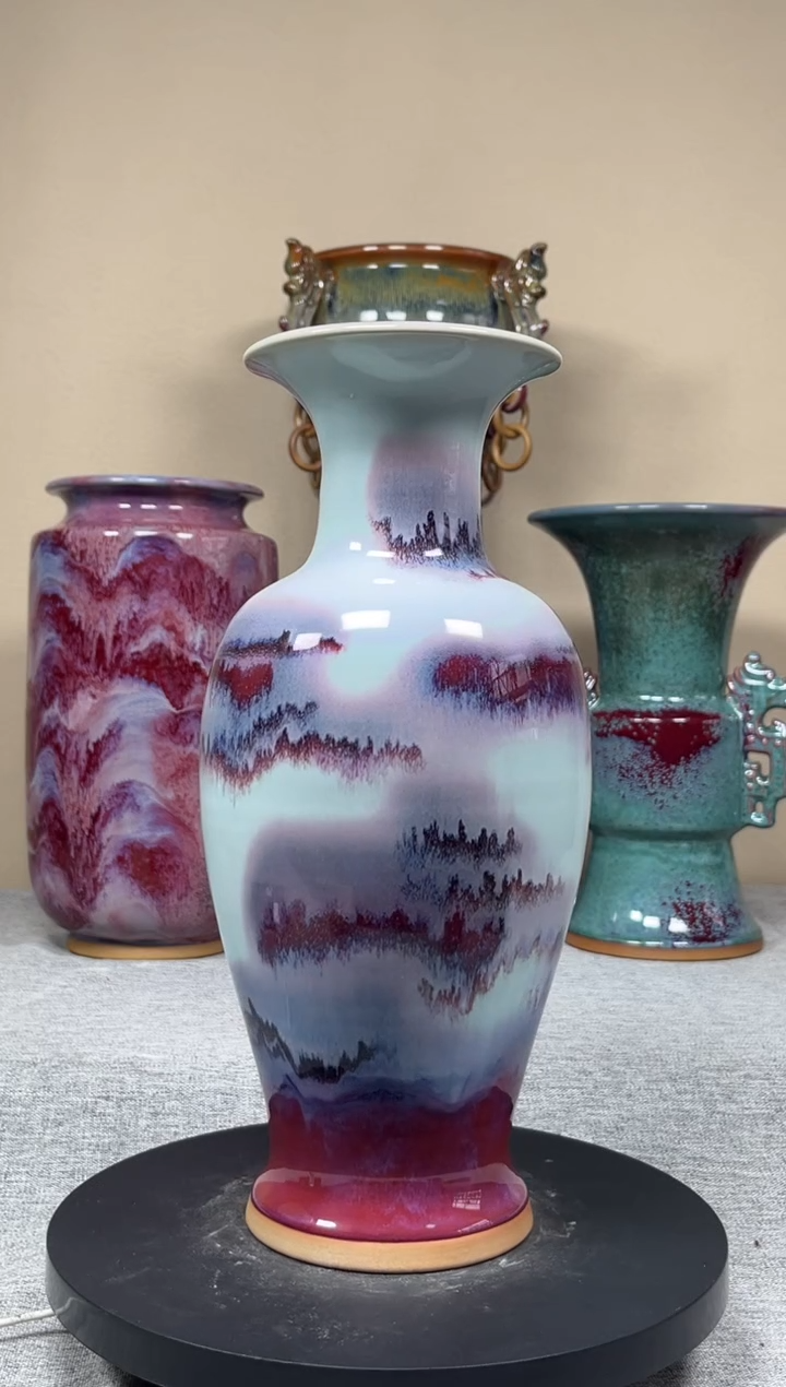 摆件神垕钧瓷收藏工艺品