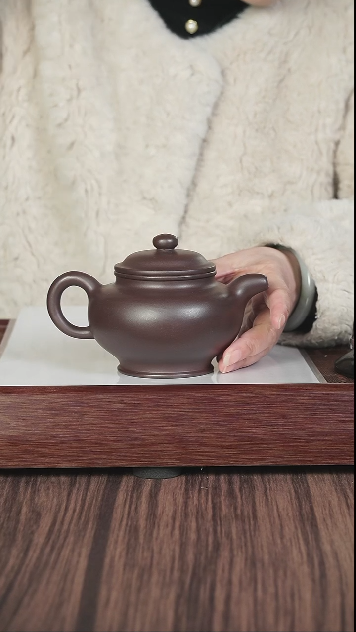 【闪购商品】紫砂茶壶tm  紫泥 掇只