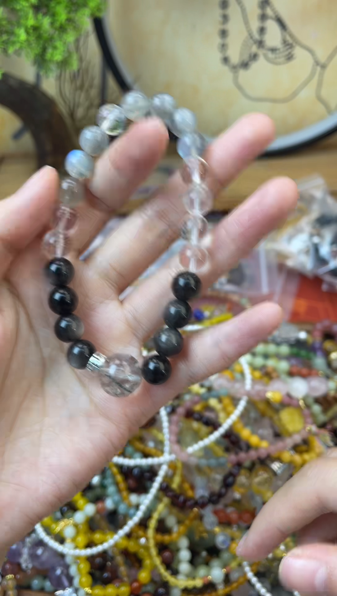 【闪购商品】水晶手链未镶嵌140手串