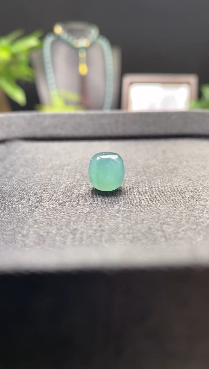 未镶嵌手链翡翠散珠卡10mm左右老型珠